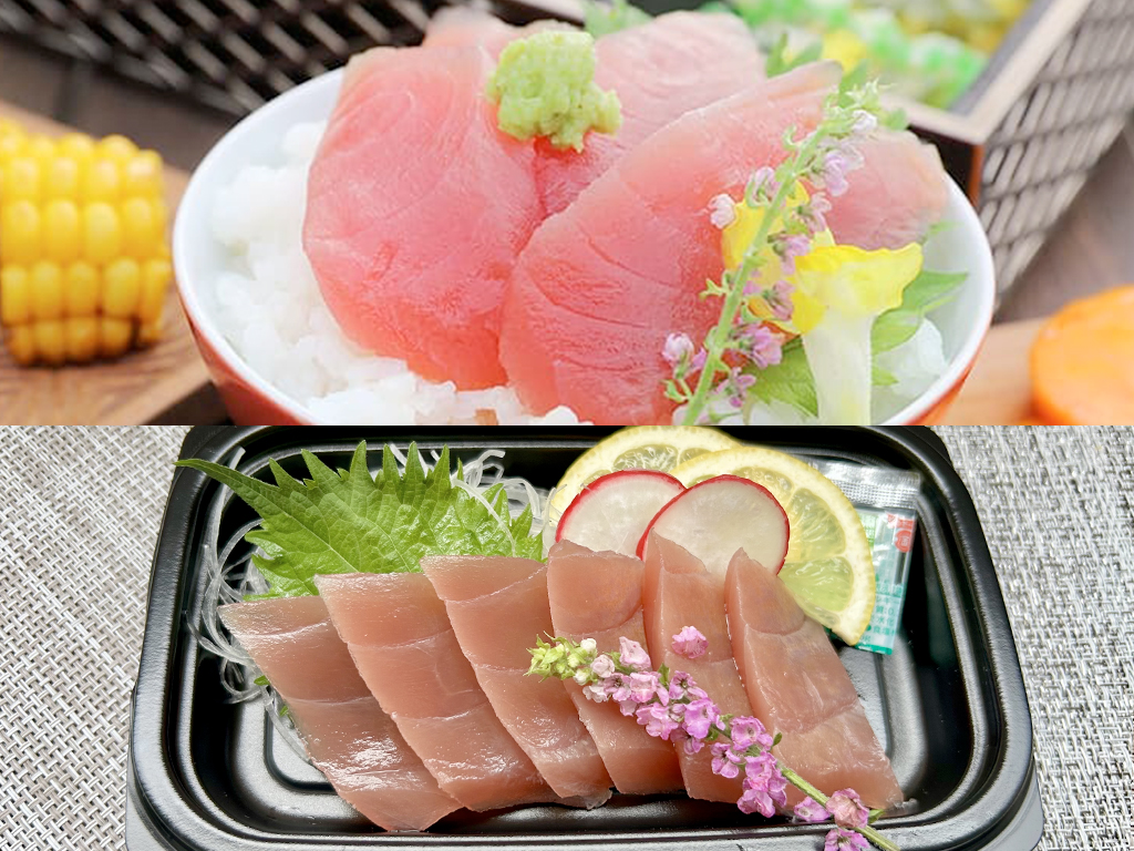 マグロの刺身盛り